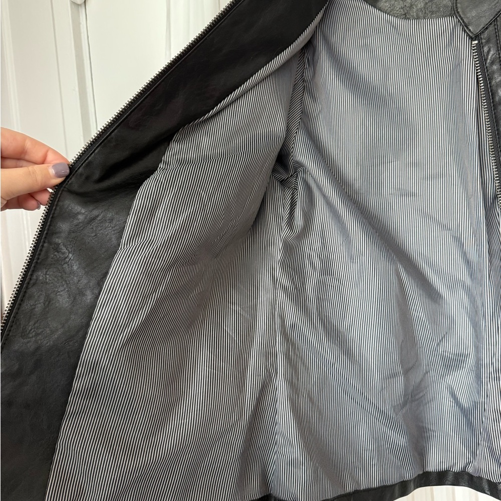 Black Leather Jacket - Picture 4 of 5